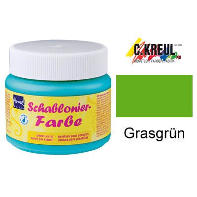 Home Design 74316 - Schablonierfarbe Grasgr&uuml;n 150 ml