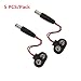 9V Battery Clip with 2.1 x 5.5 mm Male DC Power Plug Center-Positive Barrel Jack