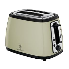 Russell Hobbs 18259 Heritage Range 2-Slice Toaster in Country Cream
