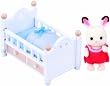 Sylvanian Family - 2205 - Poup�es Et Accessoires - B�b� Lapin - Chocolat / Lit