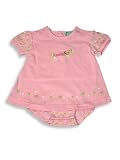 Beyond Basic Kids - Infant Baby Girls Short Sleeved Creeper, Pink