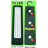 Buy 72 LED Light Bar Utility Work Light w Hook & Magnetic Attachment by Diamond