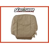 03 04 05 06 Chevy Suburban Tahoe GMC Yukon Shale Leather Seat Cover LH bottom by The Seat Shop