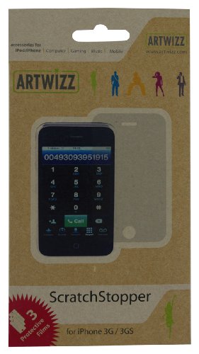 Artwizz ScratchStopper Schutzfolien für iPhone 3G, iPhone 3GS