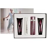 Paris Hilton Gift Set for Women (Eau de Parfum Spray 3.4 Ounce, Eau de Parfum Spray 1 Ounce, Lotion, Bath and Shower Gel)