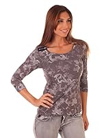 Lois Camiseta Manga Larga Kiss Dragon (Gris)