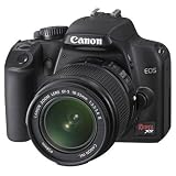 Canon Rebel XS 10.1MP Digital SLR Camera with EF-S 18-55mm f/3.5-5.6 IS Lens (Black)