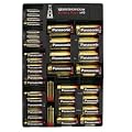 7dayshop Battery Holder / Organiser / Storage Tray / Rack with Built in Battery Tester