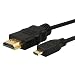 Certified HDMI Cables - SKQUE Premium Certified Micro HDMI (Male Type D) to HDMI Male Cable 1 met...