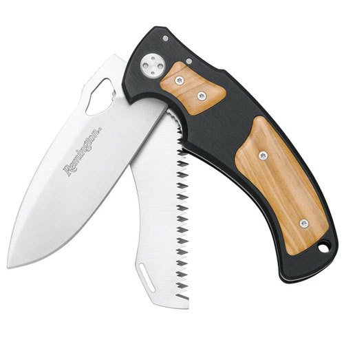 Remington Elite Hunter Series II Olive Wood 2 Blade Folding Knife