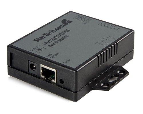 StarTech NETRS2321E 1 Port RS-232/422/485 Serial over IP Ethernet Device Server