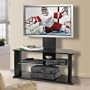 Aztek Flat Screen TV Console in Black Finish Nexera 481501