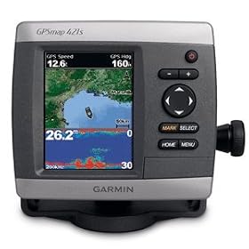 Garmin GPSMAP 421/421s GPS Chartplotter Sounder Duel Frequency Transducer
