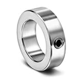 Climax Metal C-043-S Shaft Collar, Stainless Steel, One Piece , Set Screw Style , 7/16 Bore, 7/8 OD , 7/16 Wide, With 1/4-20 Set Screw