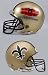 New Orleans Saints Super Bowl XLIV Champions Replica Mini Helmet
