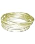 12 Pc Pack Gold Diamond Bracelets