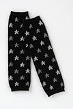 (チャックル) chuckle 星柄レッグウォーマー【ソックス:靴下】【日本製】 ブラック サイズなし E3297-00-01