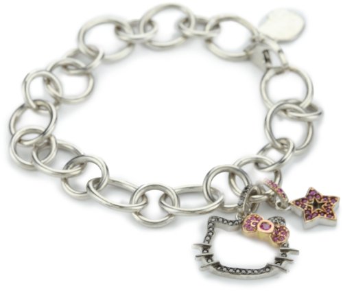 Hello Kitty by Kimora Lee Simmons “Glam” Charm Bracelet, 7″