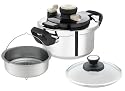 T-fal ワンタッチ開閉圧力なべ クリプソ クレールプラス 3L P4314032