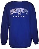 Kentucky Wildcats UK NCAA Adult Crew Fleece Sweatshirt Large