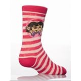 Chaussettes de fantaisie Dora l'exploratrice pour enfants / filles (Lot de 3 paires)