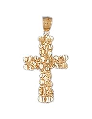 CleverEves 14k Gold Pendant Cross 6.7 - Gram(s)