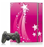 Pink Star Burst Skin for Sony Playstation 3 Console