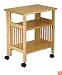 Winsome Wood Foldable Mission Cart, Natural
