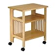 Winsome Wood Foldable Mission Cart, Natural