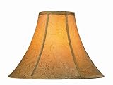 Jacquard Bell Lamp Shade Size: 6