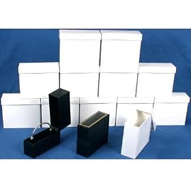 12 Bangle Bracelet Boxes Black Leather Gift Display Box