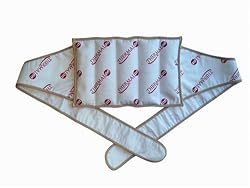 Thermalon Microwave Activated Moist Heat-Cold Therapy Wrap with Ties for Back, Hip, Shoulder, 7" x 12"