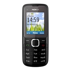 Nokia C1-01 T-Mobile Prepay/Pay As You Go Mobile Phone - Dark Grey