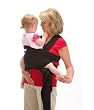 Sleepy Wrap Classic Wrap Baby Carrier, Black, 0-18 Months