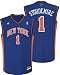 Amare Stoudemire Jersey: adidas Blue Replica #1 New York Knicks Jersey