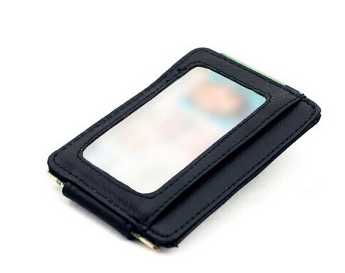 Goson® Leather Money Clip & Credit Card Holder - Top Grain Cowhide Leather only P&P Inc.