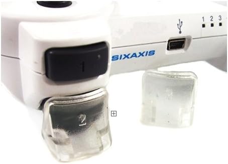 Play 3 - Ps3 Dual Shock Controller External Switch Cover - Professional Trick for Game Winner - Transparent Clear