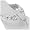 Sperry Top-Sider Women's Woven Thong Sandal,White/Silver,7 M