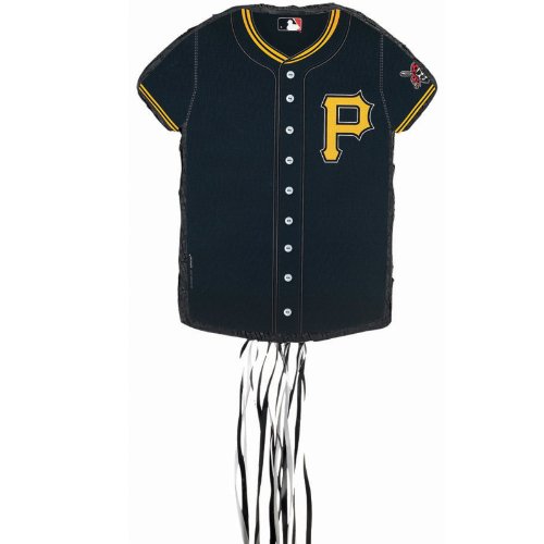 Pittsburgh Pirates Baseball - Shirt Shaped Pull-String Pinata