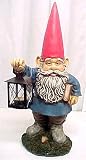 Garden Gnome Holding Tea Light Lantern Statue Candle 41yxAOGuVJL. SL160 Garden Gnome Holding Tea Light Lantern Statue Candle