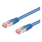 CAT 6-200 SSTP PIMF BLAU 2m PL