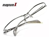 クール＆スタイリッシュな伊達メガネ★モテ男を演出する必須アイテム magnumX MAX-8003-2CL 哀川翔