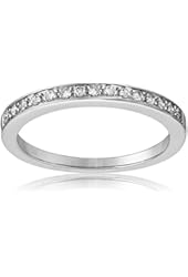 10k Gold Round-Cut Diamond Ring (1/6 cttw, J-K Color, I2-I3 Clarity)