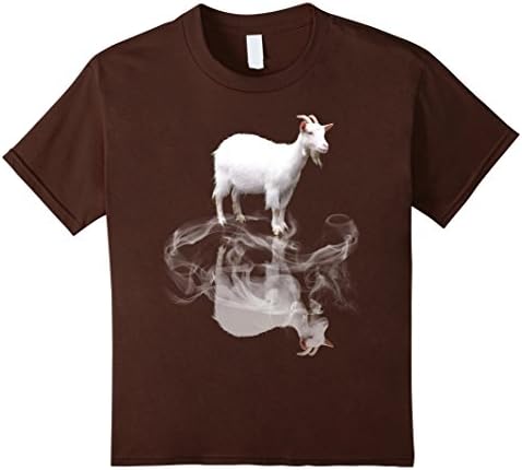Kids Goat Shirt - I Love My Goat Shirt 4 Brown