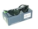 VUARNET BLACK HAND MADE ACETATE SUNGLASSES 3650NOI $252.00