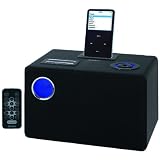 Jensen Universal Docking Digital Music System FM PLL Receiver with Sub-Woofer for iPod (Black)