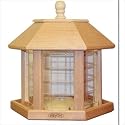 Heath HEA696 Large Redwood Gazebo Feeder 20# Capacity