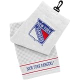 NHL New York Rangers Embroidered Tri-Fold Golf Towel - White