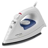 Black and Decker AS75 Quickpress Iron with Variable Steam and Nonstick Soleplate by Black & Decker