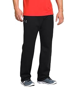 Under Armour Men's Fleece Storm Pants, Black (001), Medium